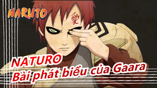 NATURO|【Phiên bản tiếng Anh】Bài phát biểu của Gaara