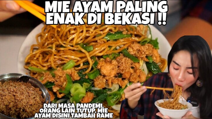 KULINER BEKASI ENAK DAN MURAH MIE AYAM BANGKA ASAN | MIE AYAM PALING ENAK DI BEKASI | SELALU RAMAI
