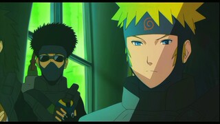 Naruto cuman bisa bengong liat minato di dunia nyata