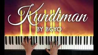 Kundiman by BGYO piano cover | with lyrics / free sheet music