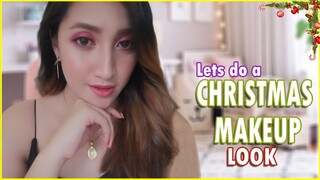 Christmas Makeup look Idea - PWEDE SA XMAS PARTY! (DIY) | Vlog No.17 | Anghie Ghie