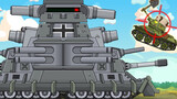 [Animasi Tank] VK44 menyapu ribuan tentara (daging yang dimasak)