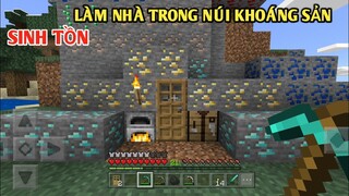 THỬ THÁCH SINH TỒN TRONG NÚI TOÀN KHOÁNG SẢN || TRONG MINECRAFT PE