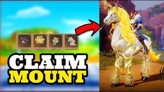 CARA REDEEM FREE MOUNT & PET  PRE REGISTER - TARISLAND GLOBAL