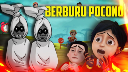 Game Shiva Terbaru, Shiva Melawan Hantu Pocong Kartun Antv Malik NF Part 3