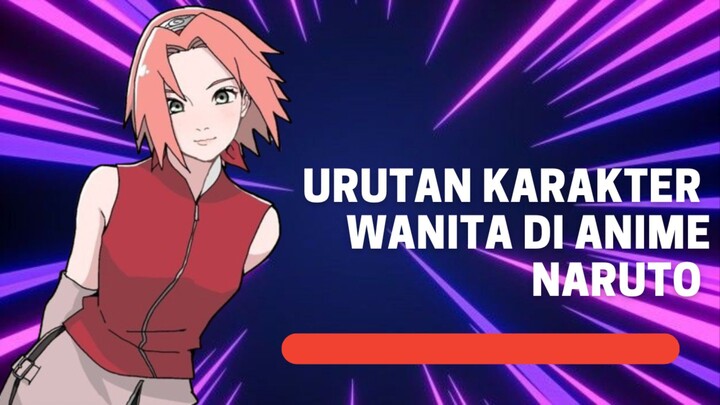 Urutan Karakter Anime Wanita Di Anime Naruto