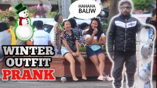 Winter OutFit Prank | Mag Suot ng Pang Winter Na Damit Kahit Subrang init | Original Public Prank.