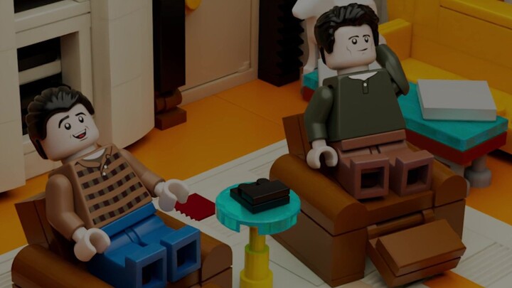 Animasi Lego Buatan Sendiri (Teman) - Joey melecehkan Chandler di telepon