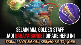 Ternyata bukan cuma MM, Hero ini BAHAYA JUGA kalo pake Golden Staff