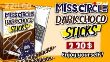 Miss Circle Dark Choco Sticks