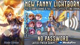 Fanny Lightborn Skin Script No Password | Replace All Skin | Full Sound & Full Effects | MLBB