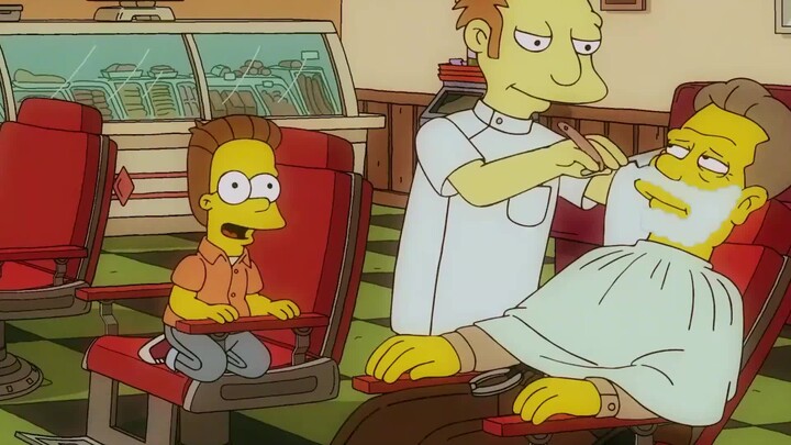 The Simpsons: Grandpa robbed a million dollars and his grandson was chased to the ends of the earth.