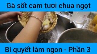 Gà sốt cam tươi chua ngọt #3