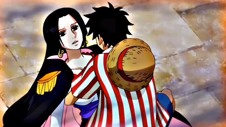 luffy × hancock