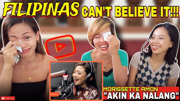 Filipinas' First Time Reaction to Morissette Amon's "Akin Ka Nalang"!