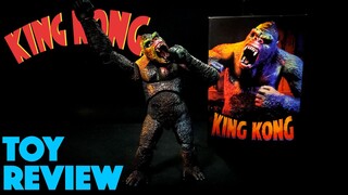 UNBOXING! NECA King Kong Illustrated Color Edition 7 Inch Scale Action Figure - Toy Review!