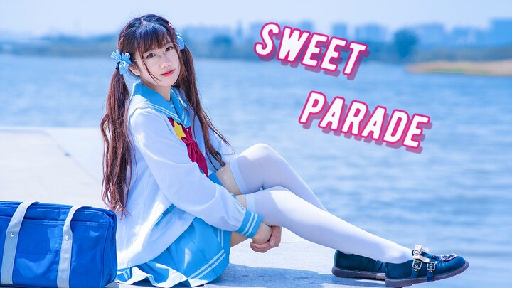 【4K】Spring breeze blowing my face, dancing by the lake ✨Me messed up in the wind>_<✨sweet parade【Oil