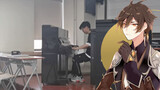 Playing "Genshin Impact" 1.5 PV in Class (Piano)