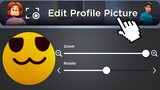 Roblox PROFILE PICTURE UPDATE (How To Get Edit Pfp Update)