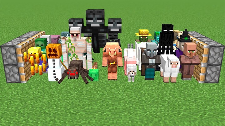 minecraft all mobs combined = ???