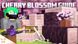 Minecraft CHERRY BLOSSOM : Everything To Know - How To Find, Farm, & More!