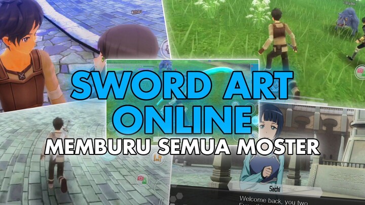 Memburu monster ditemani cewe cantik - SWORD ART ONLINE