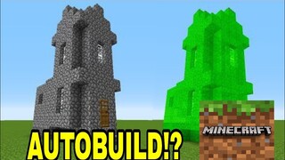 How to Do Minecraft Autobuilder || MCPE