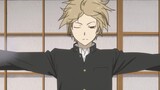 How does Natsume in the cat teacher version look handsome, greasy and villainous?