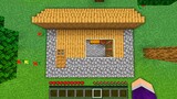 What's INSIDE the UNDERGROUND HOUSE in Minecraft ? I found a SECRET VILLAGER HOUSE !