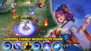 TUTORIAL COMBO KAGURA FLICKER 2023 | KAGURA GAMEPLAY | MOBILE LEGENDS