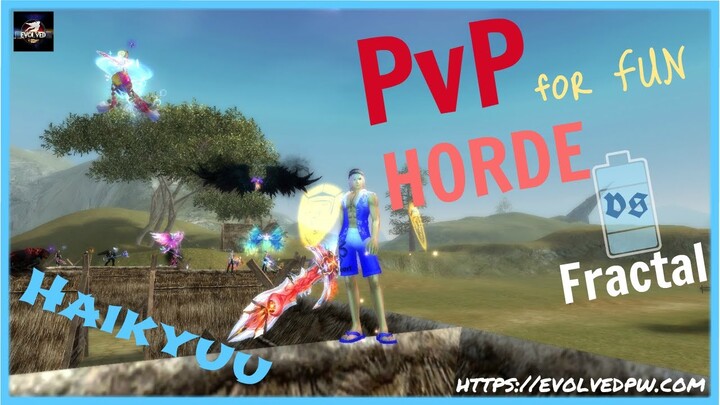 PVP [HORDE vs Fractal] run. . . | Evolved Perfect World 1.5.3. | MonayTV
