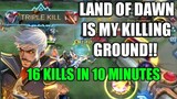LAND OF DAWN IS MY KILLING GROUND | ROAD TO TOP GLOBAL ALUCARD | MLBB