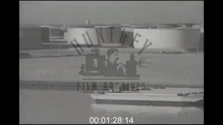 Port in Abadan, Iran, 1950s - Archive Film 1064539