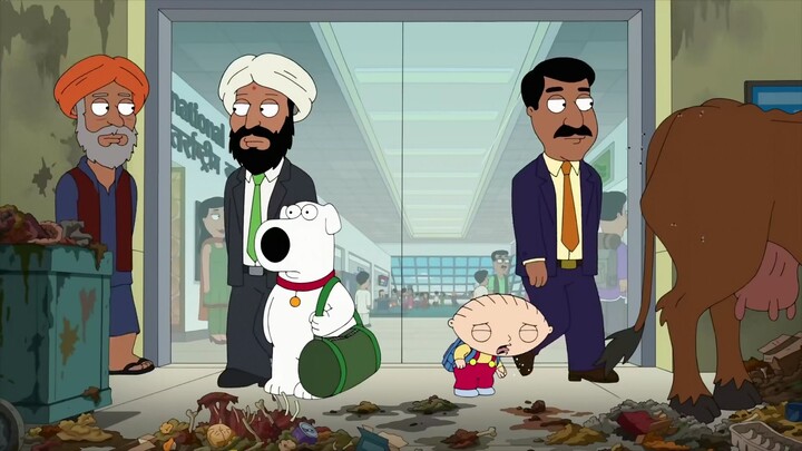 Family Guy satirizes India