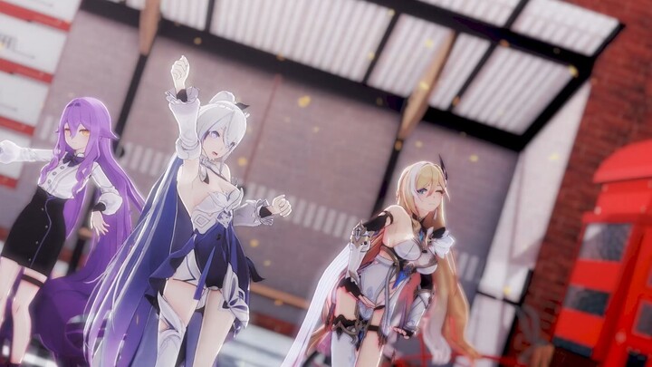 [Honkai Impact Three MMD] Come and see the three loving sisters