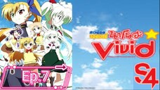 Mahou Shoujo Lyrical Nanoha Vivid  สาวน้อยจอมเวท นาโนฮะ ภาค 4 ตอนที่ 7 (พากย์ไทย)