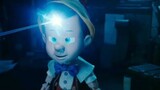 Blue fairy gives life in Pinocchio wooden doll scene hd | Pinocchio (2022)
