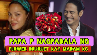 KC CONCEPCION PINADALAHAN NG FLOWER BOUQUET NI PIOLO PASCUAL ADVANCE VALENTINE'S GIFT