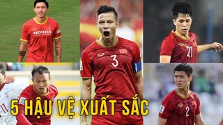 5 Hậu Vệ Xuất Sắc Nhất Của Đội Tuyển Việt Nam 2021
