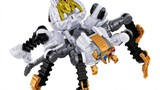 Fully transformable and super movable, dx Caesar Wolf Spider/Wolf Spider Knight/God Cicada, God Cent