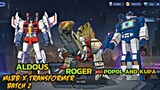 Transformer Skins Batch 2 || Roger as  Grimlock || Aldous as Starscream || Popol & Kupa as Soundwave