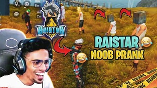 RAISTAR NOOB PRANK-ൽ വന്നപ്പോൾ 😂 FUNNY VIDEO 😂 RASHIQ DB