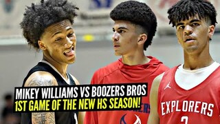 Mikey Williams vs The BOOZER BROS!! 1st Game Of The Season Was EPIC at KT Classic!!