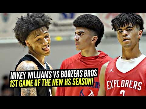 Mikey Williams vs The BOOZER BROS!! 1st Game Of The Season Was EPIC at KT Classic!!