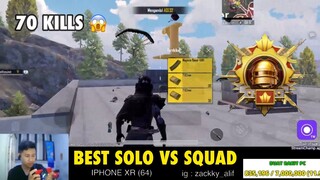 BEST SOLO VS SQUAD SAMPAI CHIKEN | HIGHTIER GAMEPLAY | PUBG Mobile