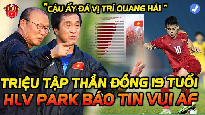 HLV Park Chốt Danh Sách aff cup 2022 Gọi Cầu Thủ 19 Tuổi Thay Quang Hải, NHM Từ Ngỡ Ngàng Tới Đồng ý
