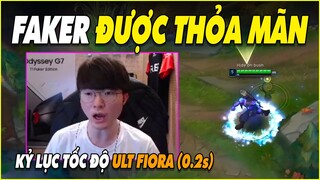 Sở thích Faker được thỏa mãn, Kỷ lục về tốc độ kích hoạt Ult Fiora - LMHT - LOL - Skin - Montage