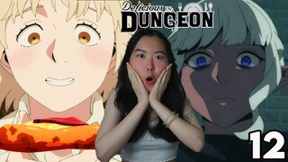 BEST EPISODE! BLACK MAGIC?!💀🔥 Delicious in Dungeon Episode 12 Reaction + Review