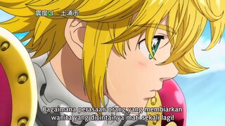 EPIC MOMENT!! penyesalan Ban saat tahu Meliodas berkali² melihat Elisabeth mati dan bereinkarnasi