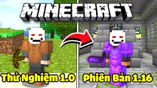 Minecraft Nhưng Thế Giới Sẽ Nâng Cấp Liên Tục